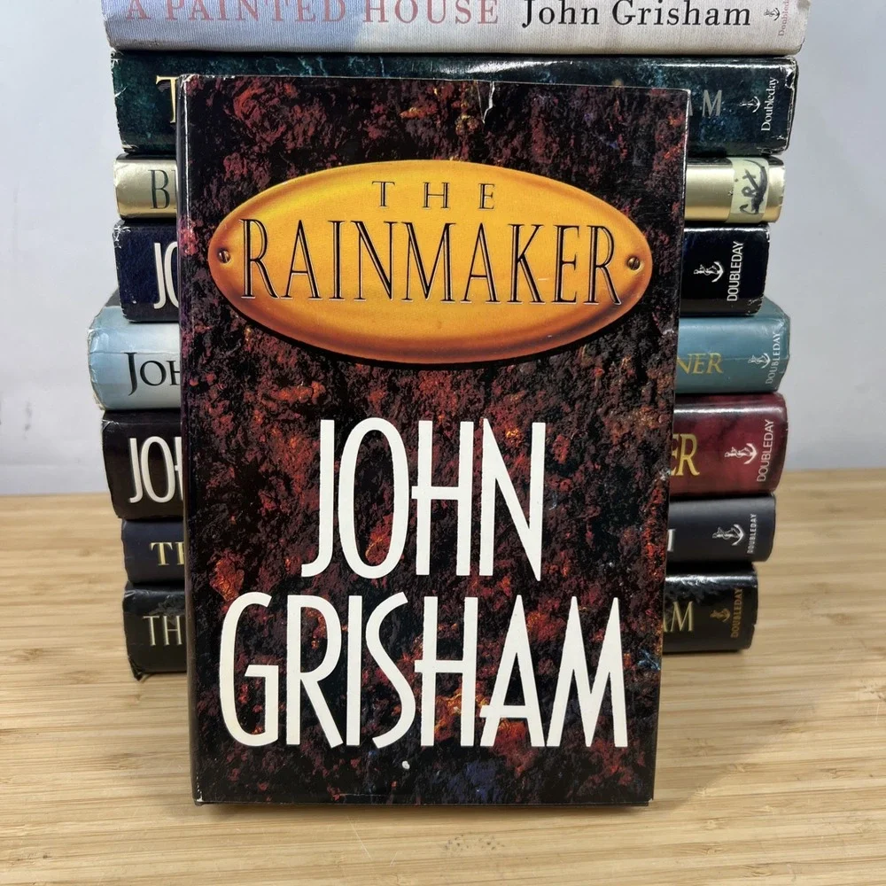 John Grisham 10 Hardcover Book Lot The Firm Client Rainmaker Runaway Jury